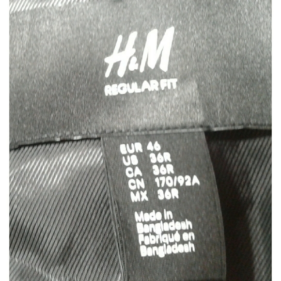 H&M black BLAZER size 12 - Picture 8 of 11